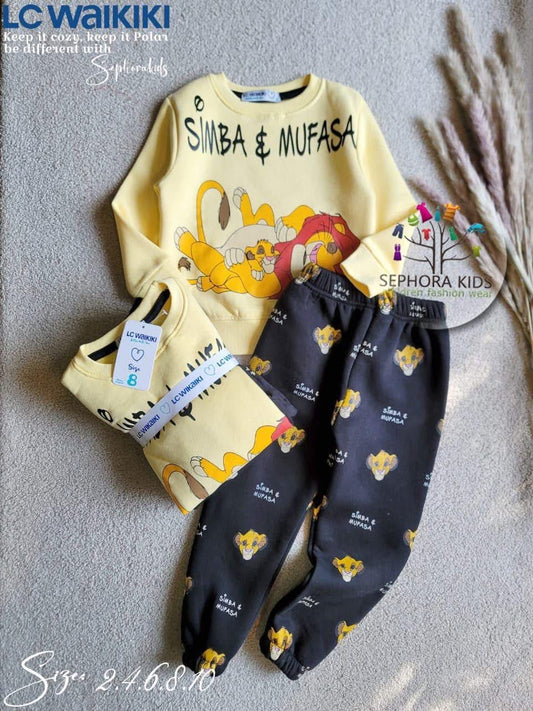 ميلتون قطن LC متبطن ولادي وبناتي