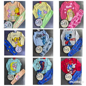 بيجامة خريفي ولادي وبناتي LC